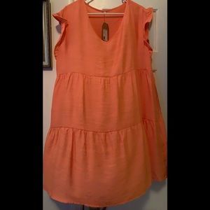 NWT. XL CORAL DRESS